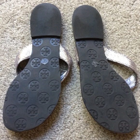 Tory Burch Thora Sandals Glitter Sparkly size 5 M - Picture 5 of 7